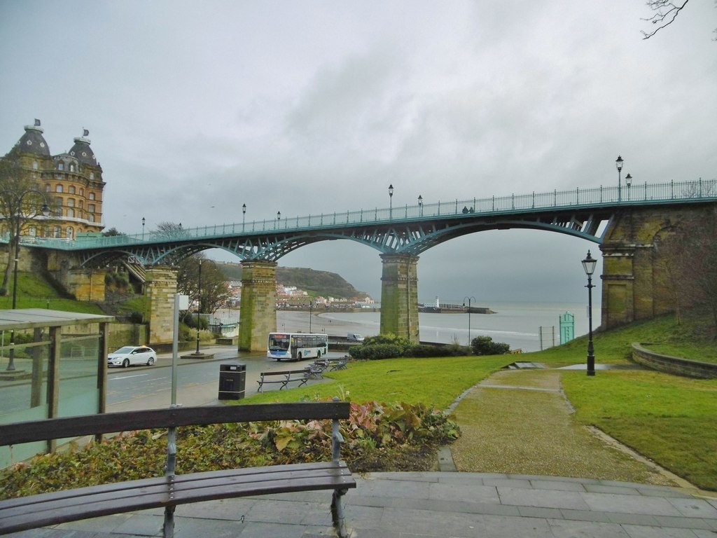 SCARBOROUGH SPA BRIDGE PRINT