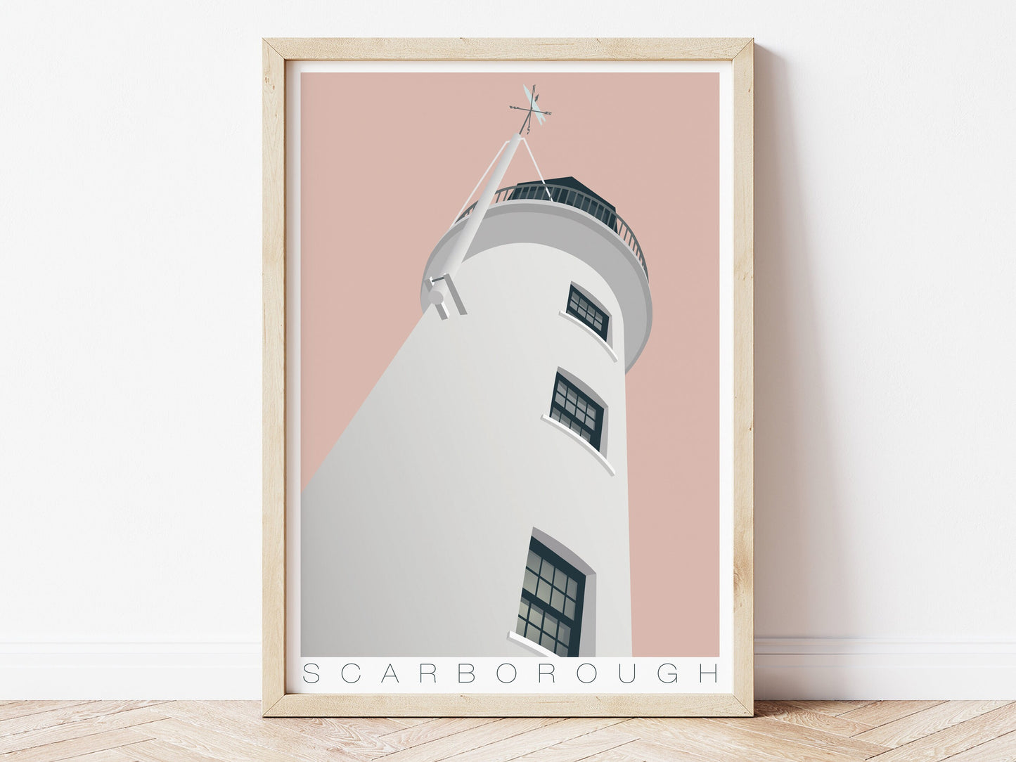 SCARBOROUGH LIGHTHOUSE PRINT