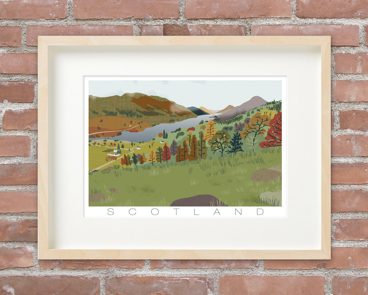 LOCH VOIL SCOTLAND PRINT