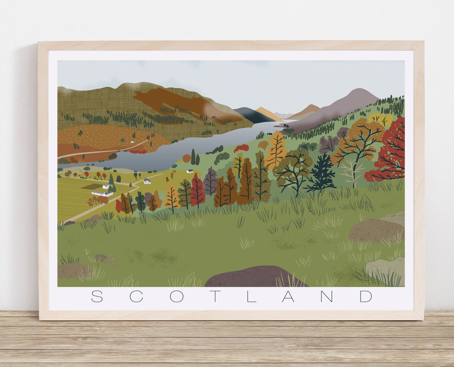LOCH VOIL SCOTLAND PRINT