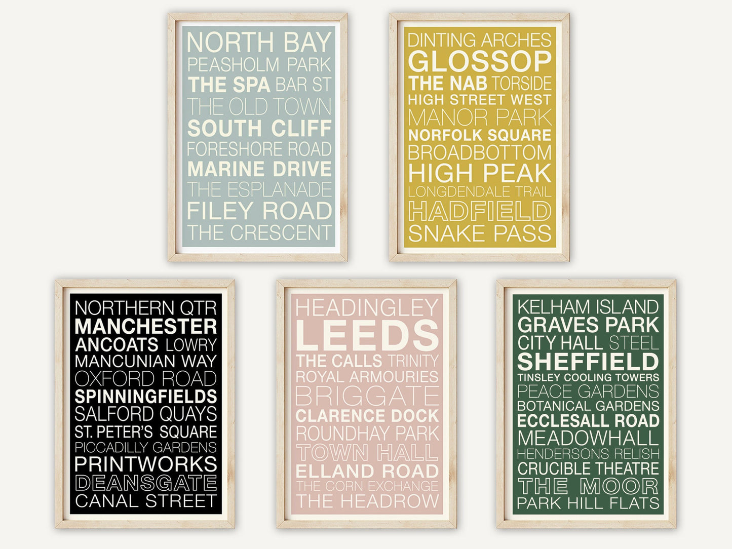 MANCHESTER STREETS PRINT