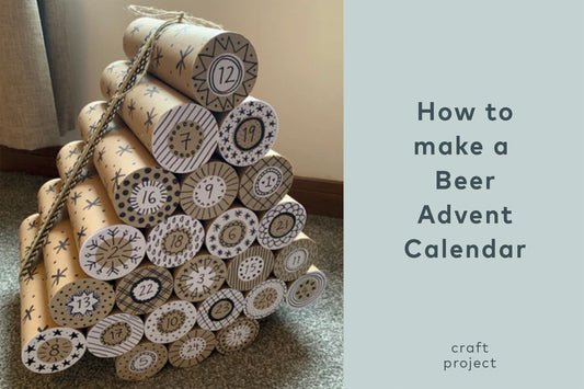 How to make a BEER ADVENT CALENDAR