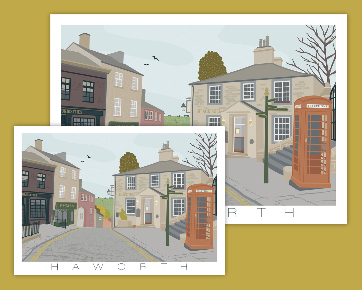 HAWORTH PRINT | Yorkshire Art | Haworth Picture