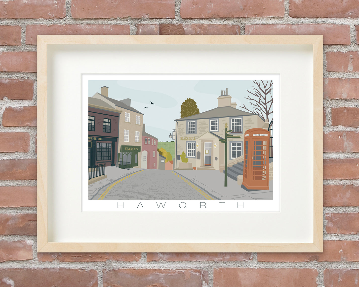 HAWORTH PRINT | Yorkshire Art | Haworth Picture