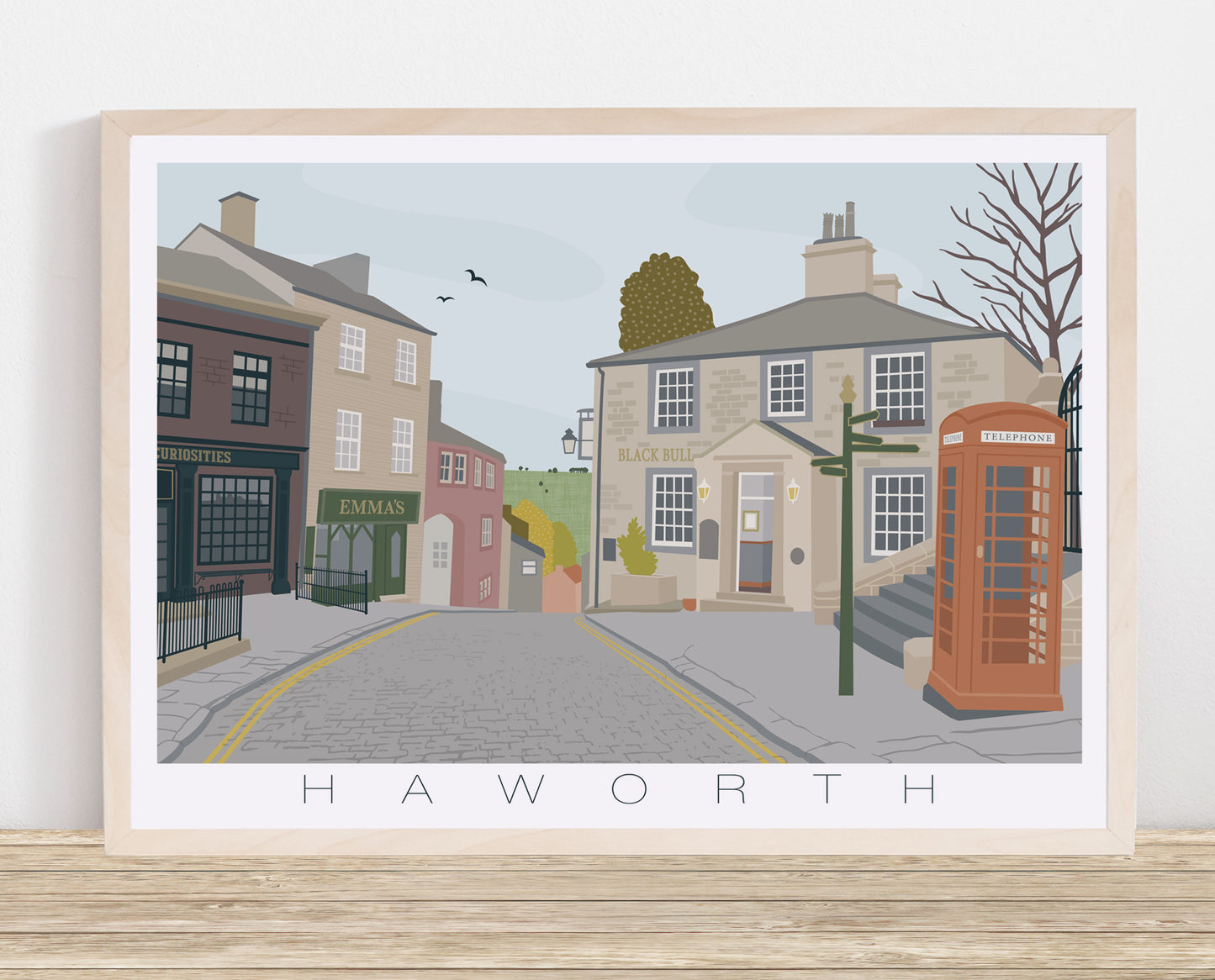 HAWORTH PRINT | Yorkshire Art | Haworth Picture