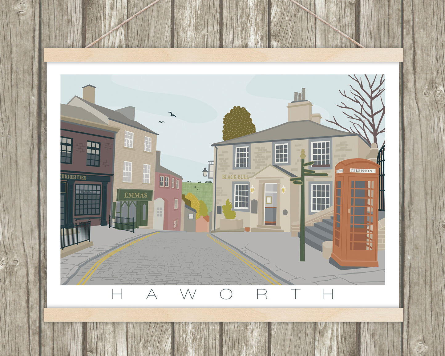 HAWORTH PRINT | Yorkshire Art | Haworth Picture