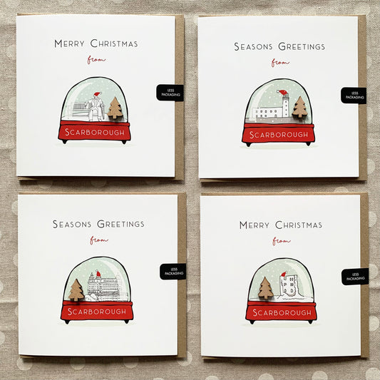 SCARBOROUGH SNOWGLOBE CHRISTMAS CARDS