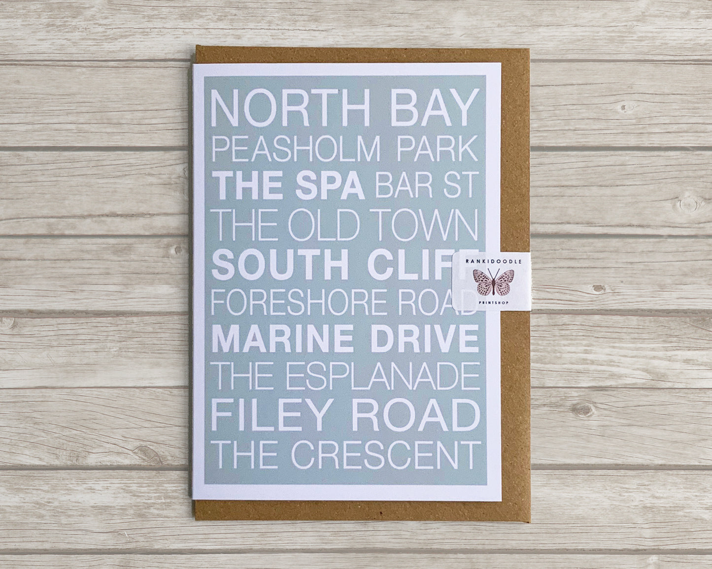 SCARBOROUGH CARDS | Scarborough Card Pack | Yorkshire cards