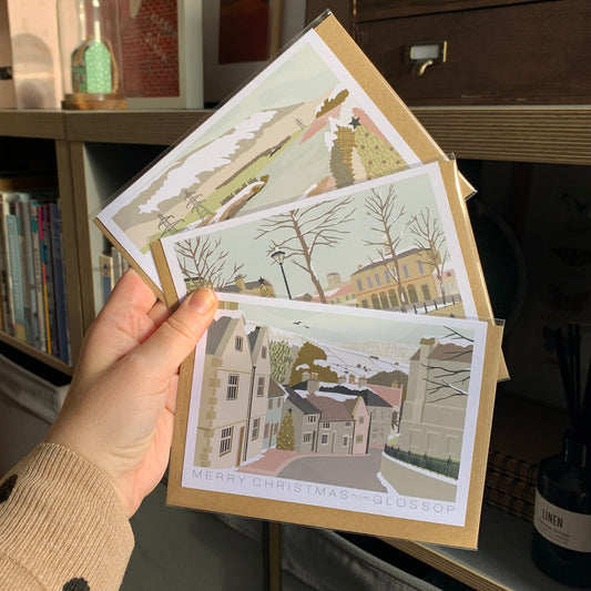 'GLOSSOP' CHRISTMAS CARDS