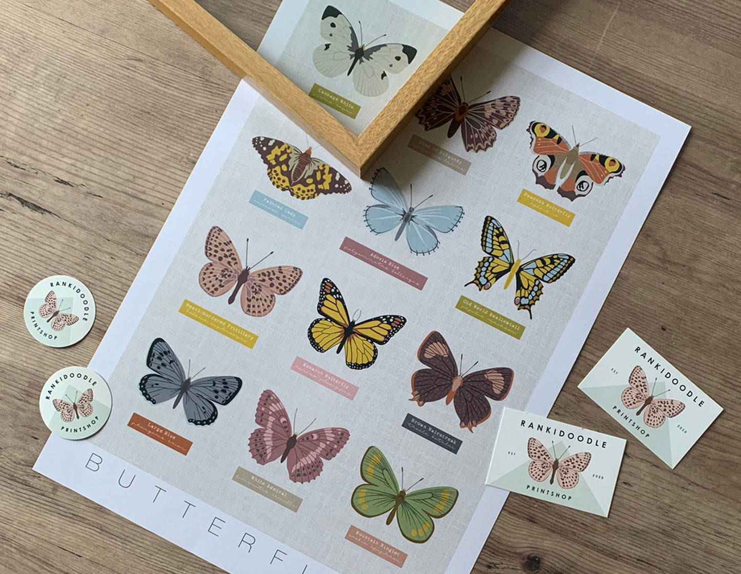 BUTTERFLIES PRINT