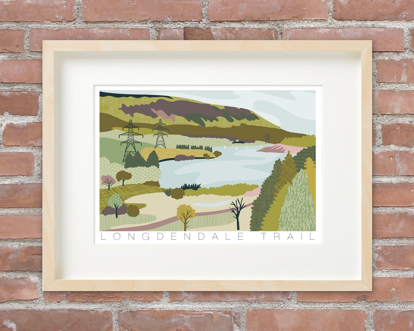 LONGDENDALE TRAIL PRINT