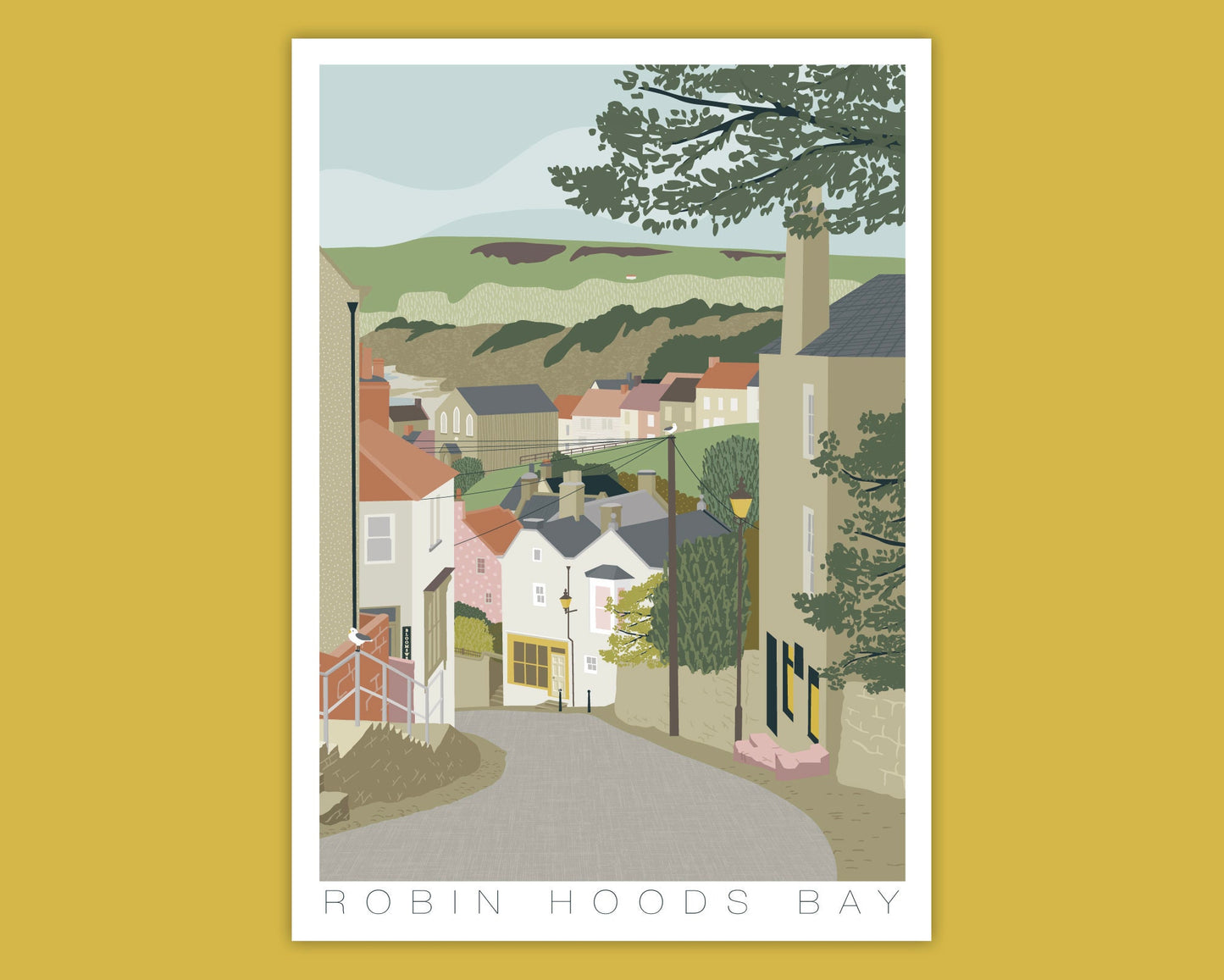 ROBIN HOODS BAY PRINT