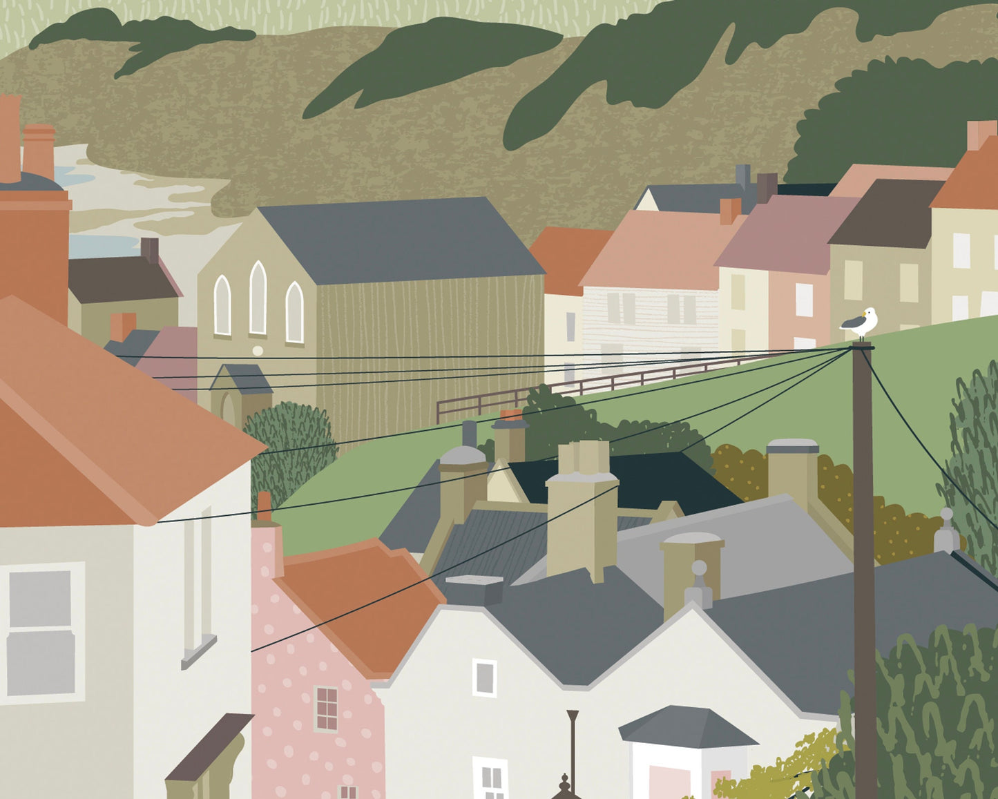 ROBIN HOODS BAY PRINT