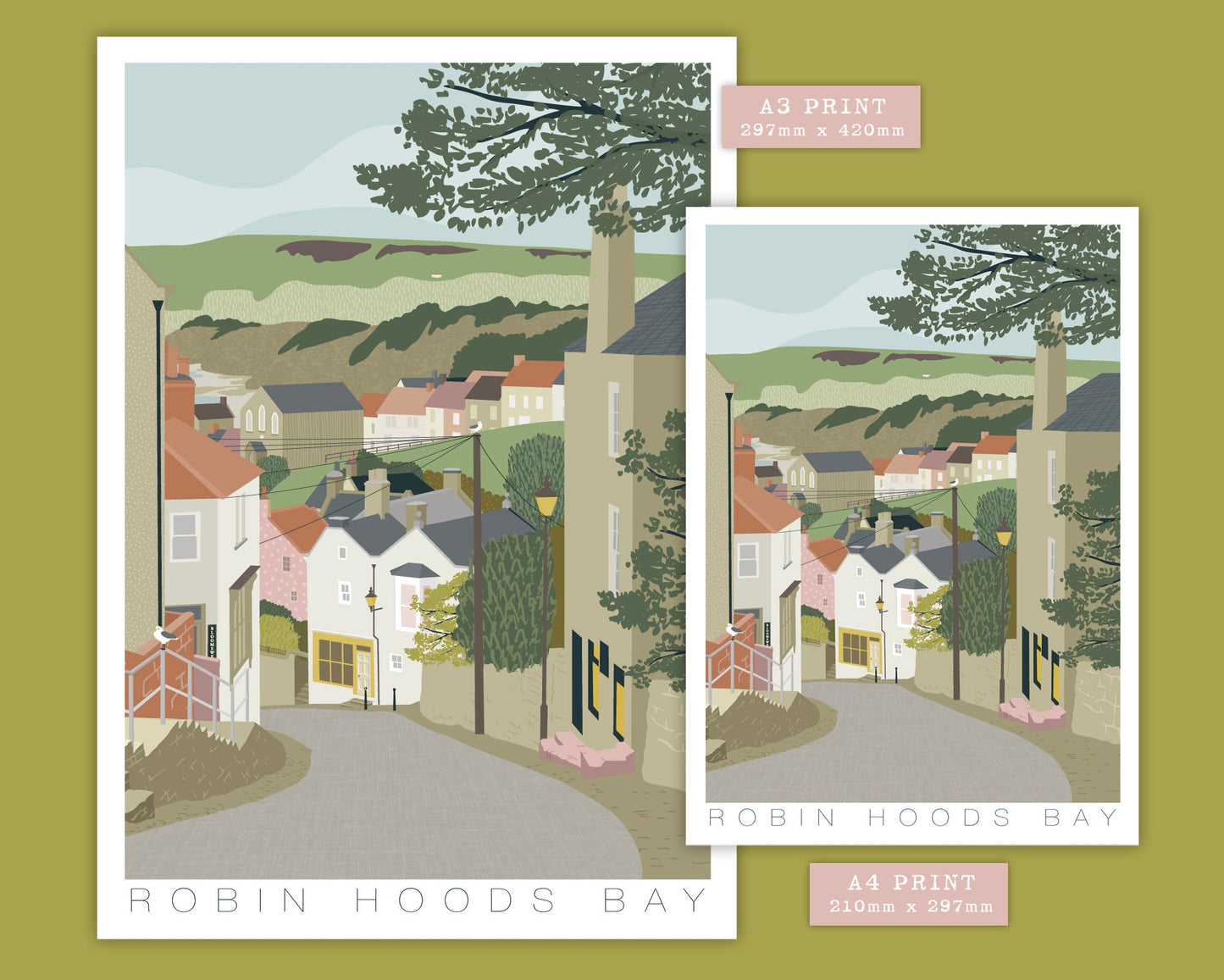 ROBIN HOODS BAY PRINT