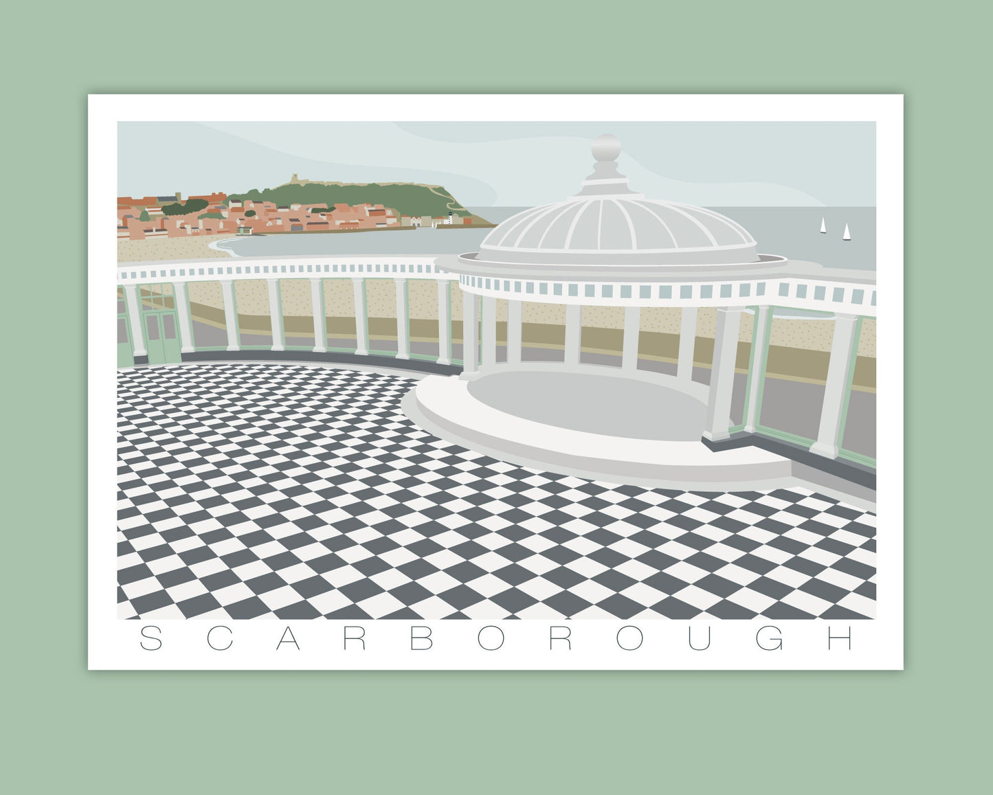 SCARBOROUGH SPA PRINT