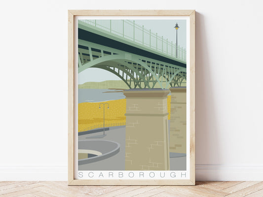 SCARBOROUGH SPA BRIDGE PRINT