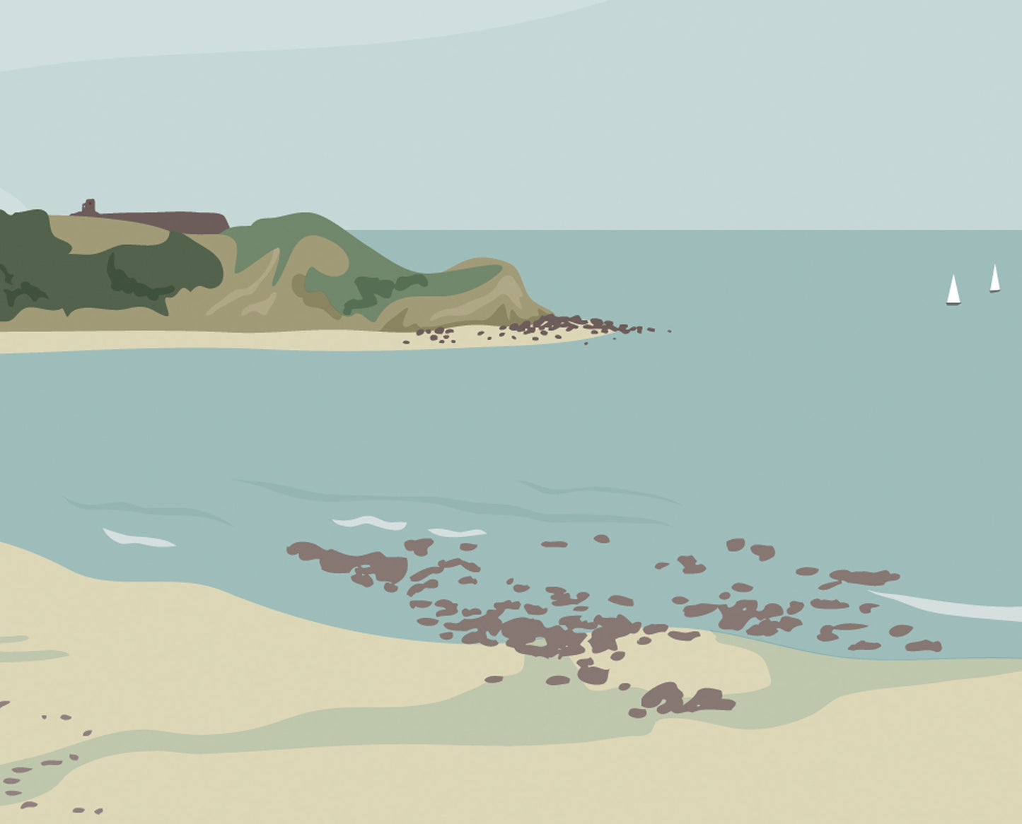 CAYTON BAY PRINT