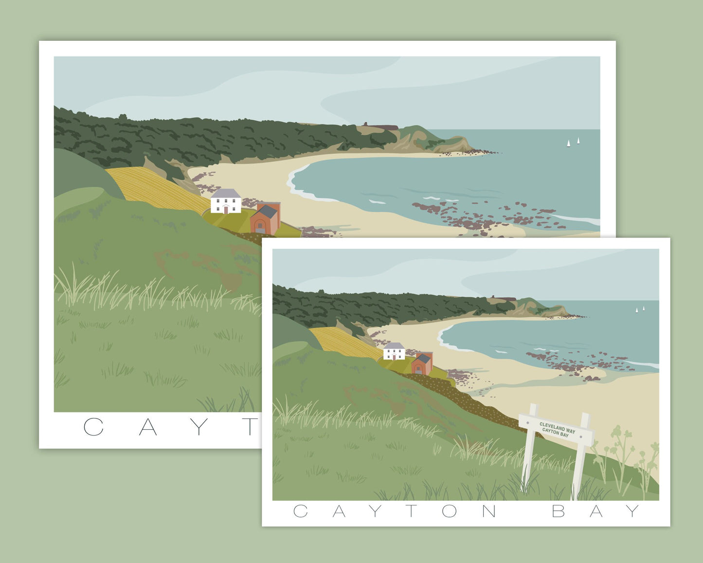 CAYTON BAY PRINT