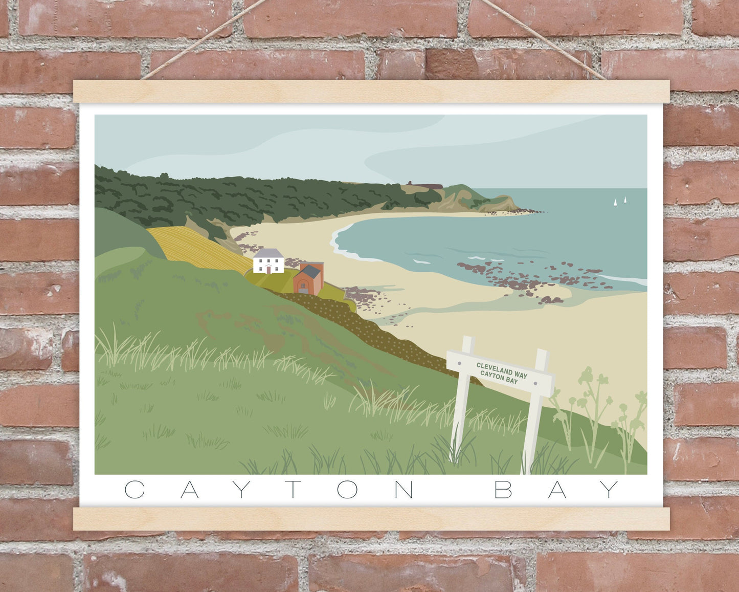 CAYTON BAY PRINT