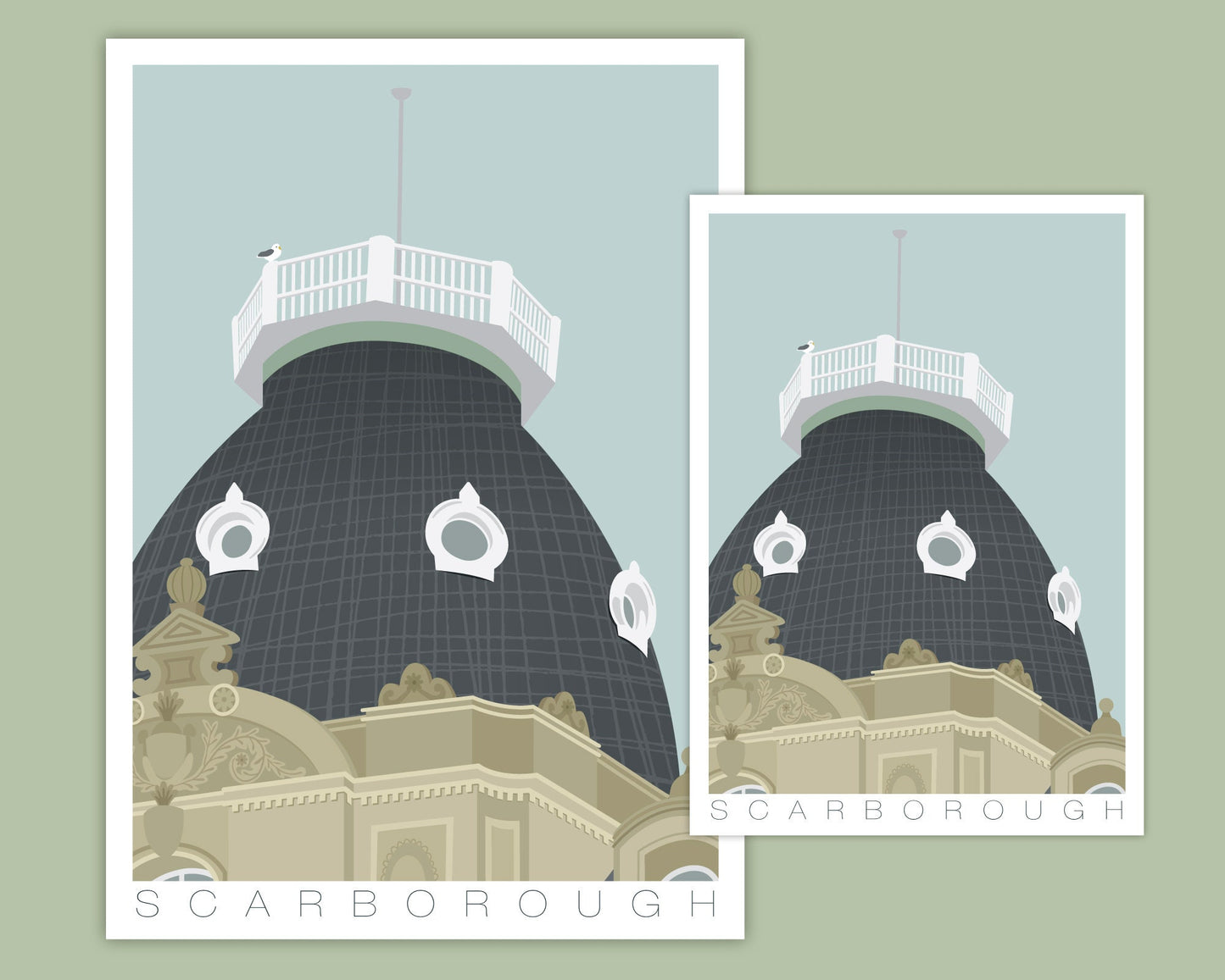 GRAND HOTEL SCARBOROUGH PRINT