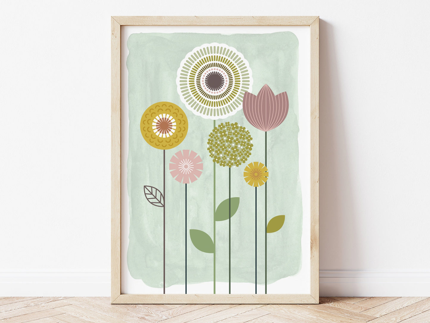 RETRO BLOOMS PRINTS