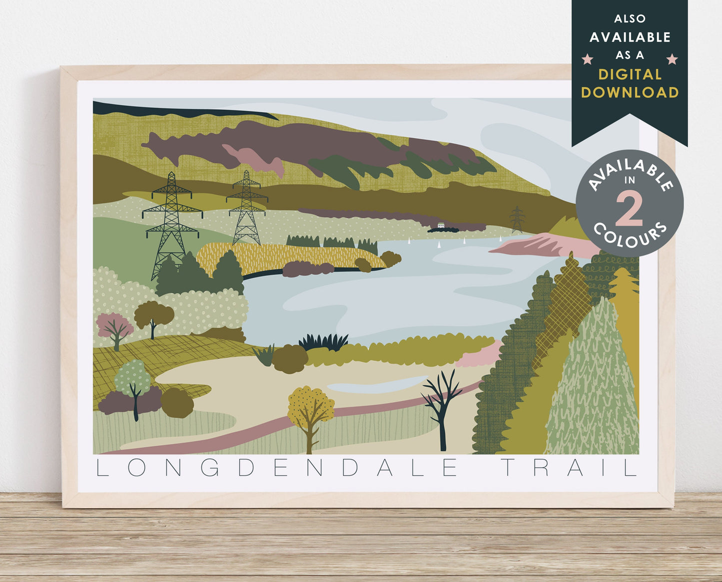 LONGDENDALE TRAIL PRINT