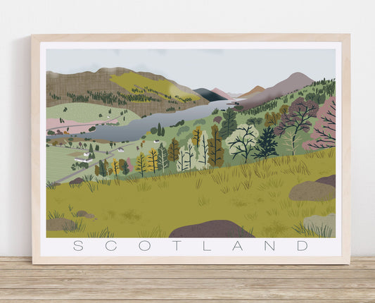 LOCH VOIL SCOTLAND PRINT