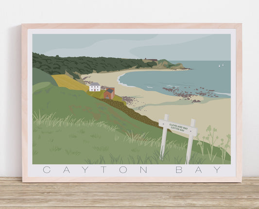 CAYTON BAY PRINT