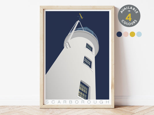 SCARBOROUGH LIGHTHOUSE PRINT